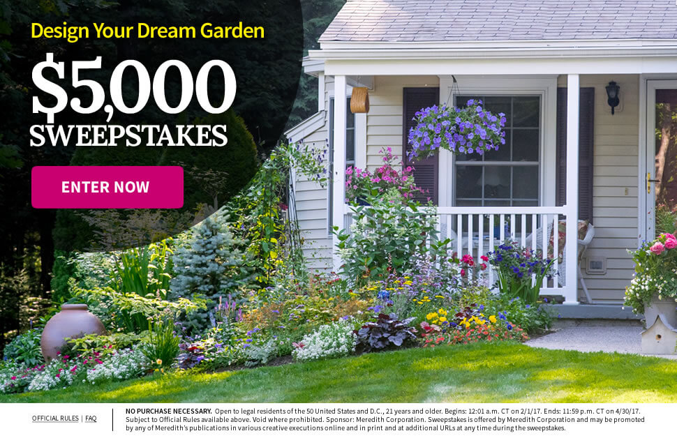 Design Your Dream Garden $5,000 Sweepstakes