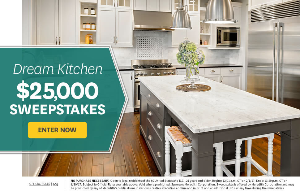 Dream Kitchen $25,000 Sweepstakes