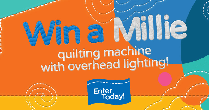 Apqs Giveaway 2017 - apqs is giving away another millie longarm quilting machine Apqs Giveaway 2017 - apqs is giving away another millie longarm quilting machine