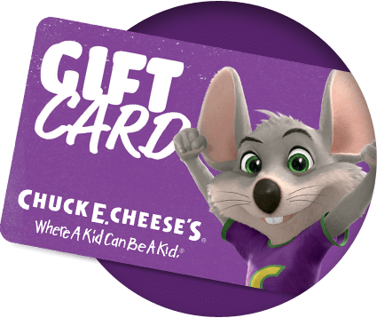 Chuck E. Cheese’s gift card