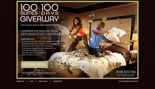 The Ameristar 100 Suites 100 Days Giveaway