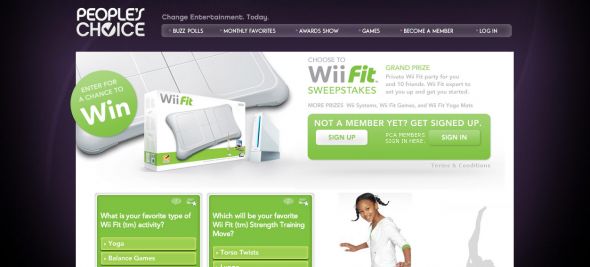 Win a Wii Fit Party in Your Living Room! Sweepstakes
