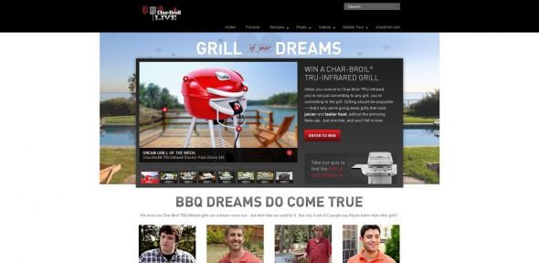 Char-Broil Grill of Your Dreams Sweepstakes Char-Broil Grill of Your Dreams Sweepstakes