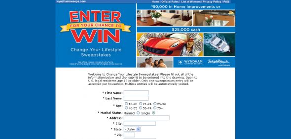 Change Your Lifestyle Sweepstakes