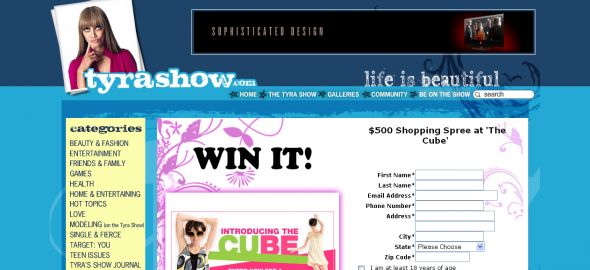The Tyra Banks Show Giveaway