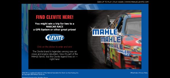 Find Clevite Promotion