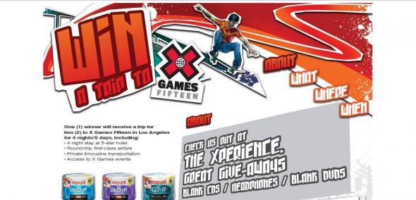 Maxell – X Games 15 Sweepstakes