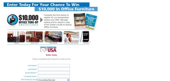 $10,000 Office Tune-up Sweepstakes