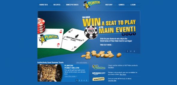 Planters Kettle Roasted Peanuts – 2009 World Series Of Poker Sweepstakes