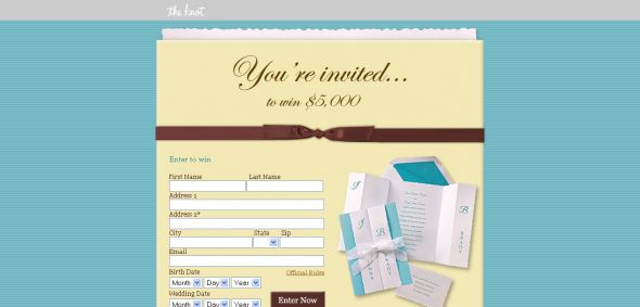 American Wedding June 2008 Sweepstakes