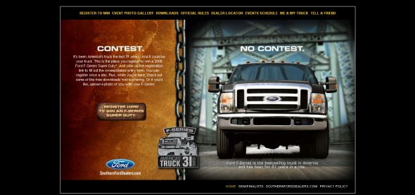 Southern Ford Dealers – Win a Ford Super Duty Truck Sweepstakes