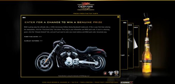 Miller Genuine Draft Summer Sweepstakes