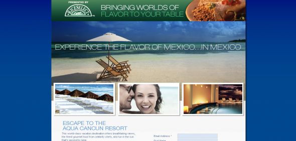 Food & Wine – Experience The Flavor of Mexico In Mexico Sweepstakes