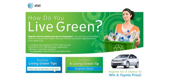 AT&T Living Green Sweepstakes