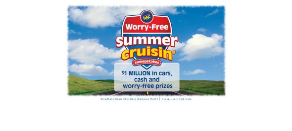Rent-A-Center Worry-Free Cruisin’ Summer Sweepstakes