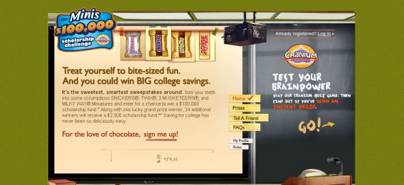 Minis Cranium Challenge – The Minis $100,000 Scholarship Challenge