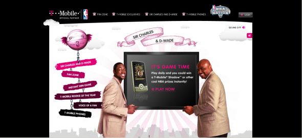The T-Mobile NBA Instant Win Game
