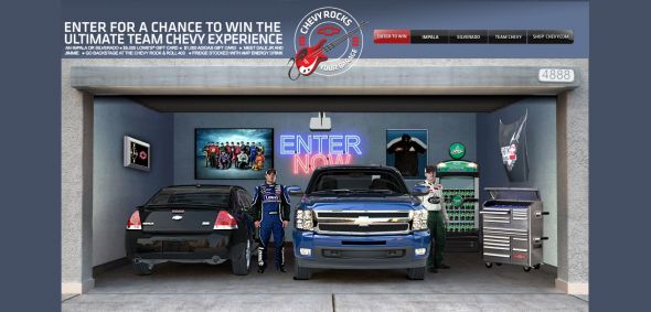Chevy Rocks Your Garage