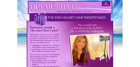 Aussie – End Helmet Hair Sweepstakes