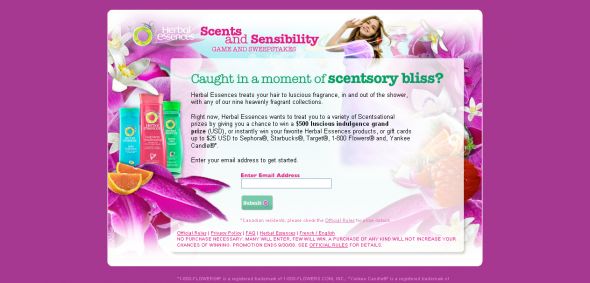 Herbal Essences Scents and Sensibility
