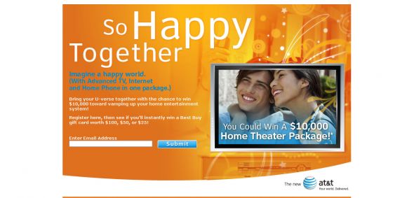 The AT&T U-Verse – So Happy Together