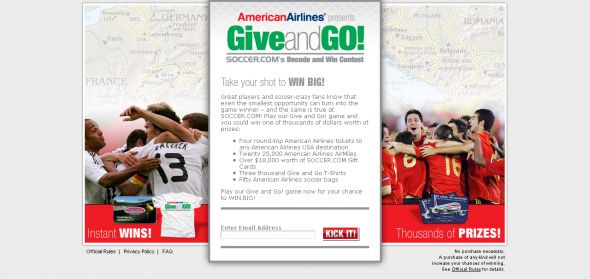 SOCCER.COM – Give and Go Decoder Promotion