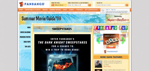 Fandango – The Dark Knight Sweepstakes
