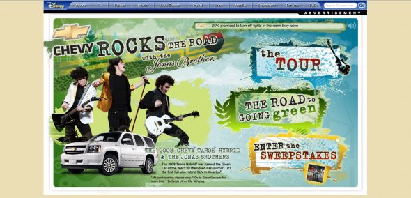 Chevy Rocks the Road featuring Jonas Brothers