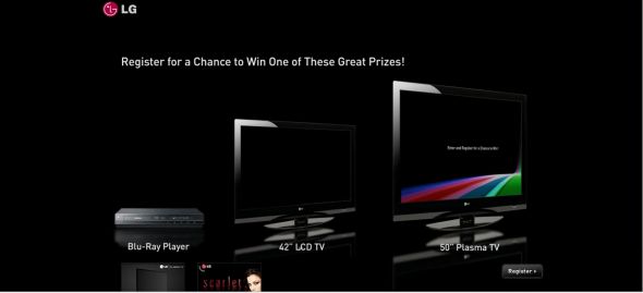 LG – Picture a Flat-Panel Sweepstakes