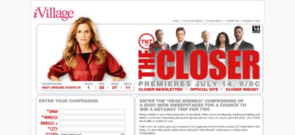TNT – Dear Brenda Confessions of a Busy Mom Sweepstakes