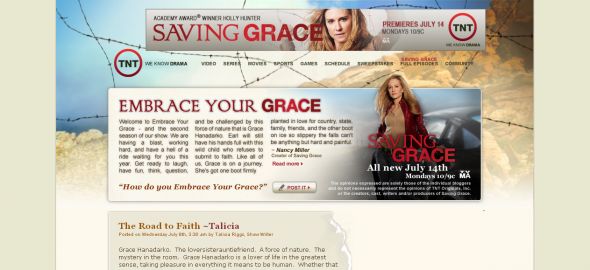 TNT’s Embrace Your Grace Sweepstakes