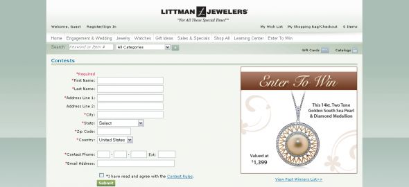 Fred Meyer Jewelers - Diamond Sweepstakes