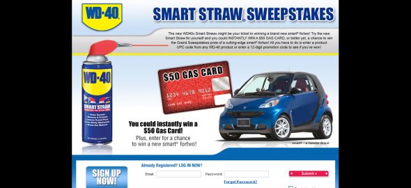The WD-40 – Smart Straw Sweepstakes