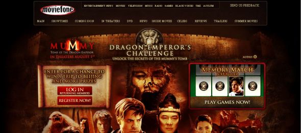 Moviefone – The Dragon Emperor’s Challenge