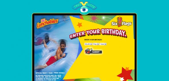 LUNCHABLES Six Flags Instant Win Game