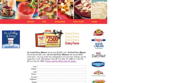 Dairy Smart Dairy Strong $7,500 Sweepstakes