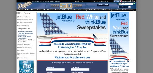 Red, White, and Think Blue Sweepstakes