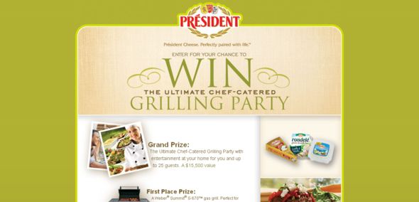 President Cheese – The Ultimate Chef-Catered Grilling Party