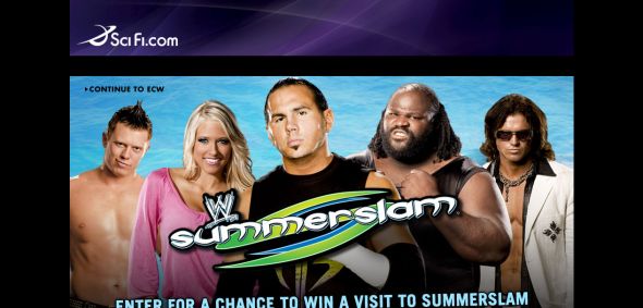 ECW Summerslam Sweepstakes
