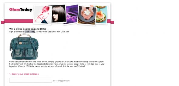 GlamToday Sweepstakes