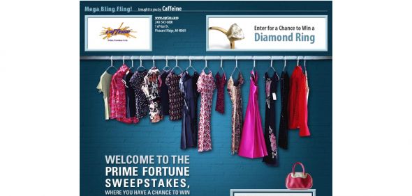 Caffeine Powered Promotion – Prime Fortune Sweepstakes