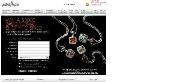 NeimanMarcus.com – David Yurman $3,000 Shopping Spree