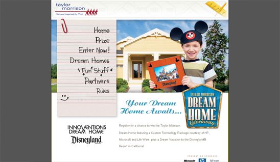 Taylor Morrison Dream House Giveaway Sweepstakes
