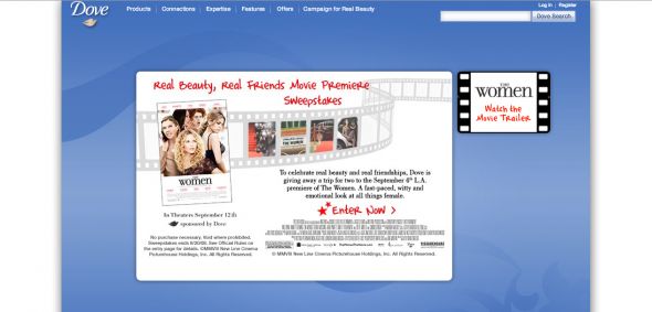 Dove Real Beauty, Real Friends Movie Premiere Sweepstakes