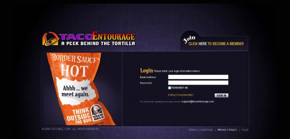 Taco Entourage Promotion