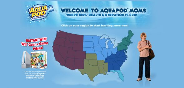 Nestlé Waters North America Inc. – Aquapod 2008 Instant-Win Game