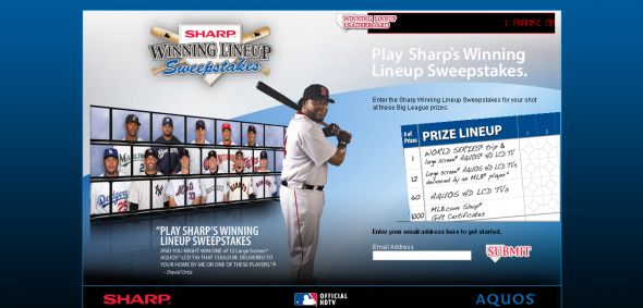 Sharp – Winning Lineup Sweepstakes