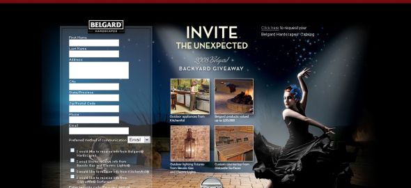 Belgard Invite the Unexpected Sweepstakes