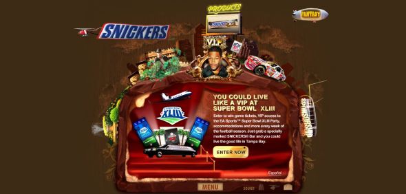 Mars Snackfood US – The Live Your Super Bowl Fantasy