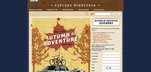 Explore Minnesota Tourism – Explore Minnesota Autumn of Adventure Giveaway